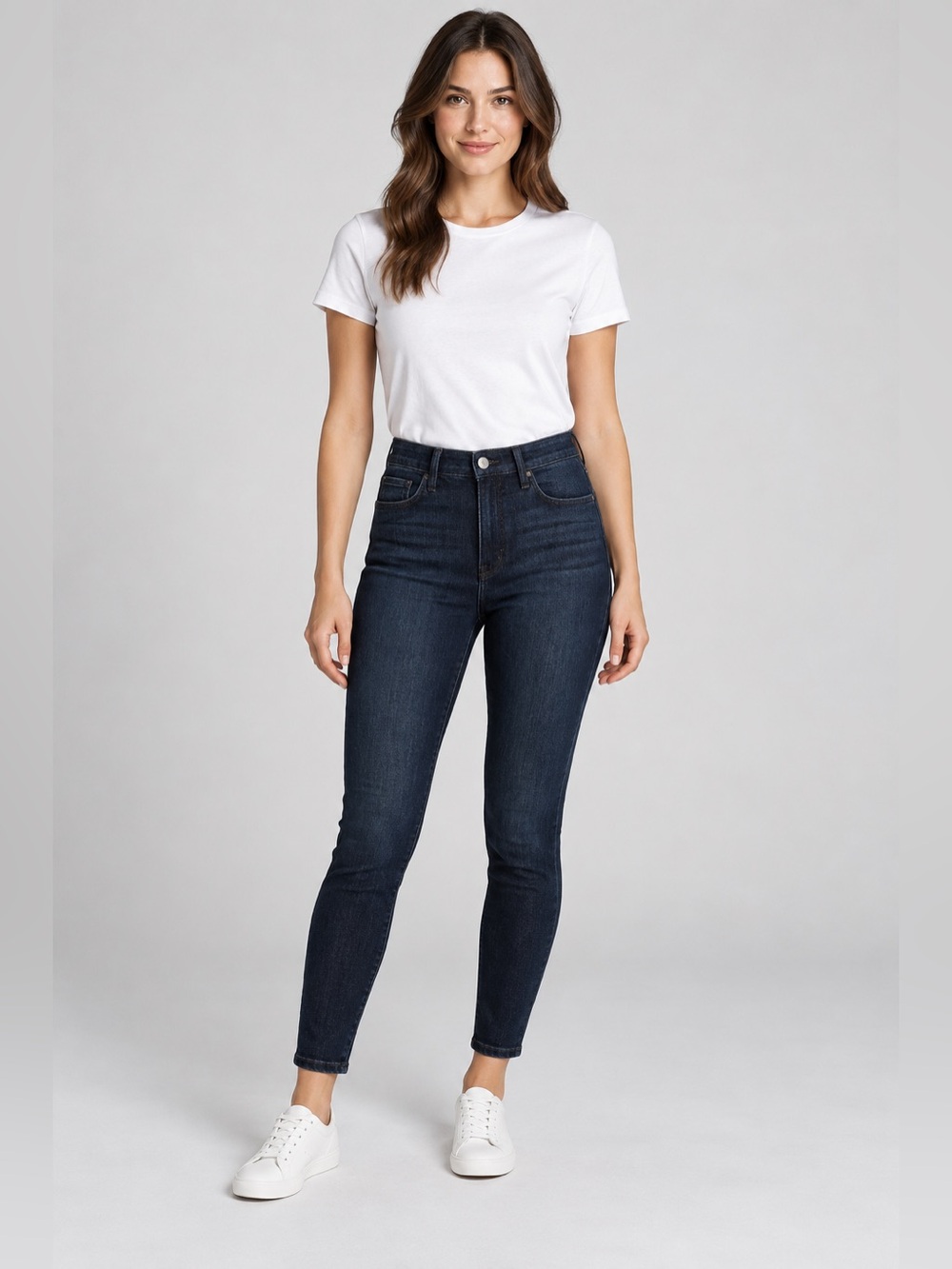 Joe’s Jeans High Rise Skinny Ankle Dark Wash Jeans Size 27 NWT Vela TMXVEA5748